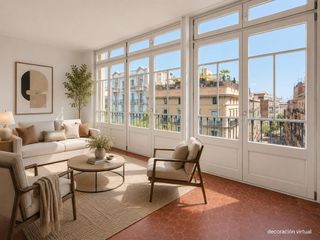 Flat  Sant pere. La esencia del eixample, lista para convertirse en una vivienda