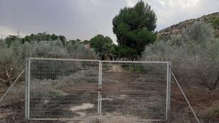 Country house in Algezares. Casa con parcela  camino de los puros