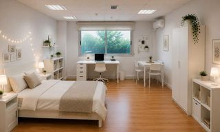 Rent Flat in San Lorenzo. Dormitorios para estudiantes