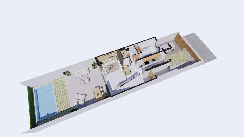 Foto b783ca88-507f-4e3b-870d-d62777750417. Towny house with parking pool in Las Lomas de Rame-Bahía Bella Alcázares (Los)