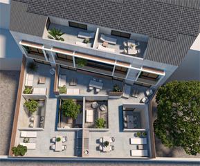 Pis a Carrer de borràs 63. Primera planta con terraza de 48m2 a pie de salón comedor