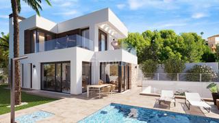 Chalet  Calle copenhague. Villa moderna con vistas al mar en sierra cortina finestrat