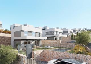 Chalet en Balcón de Finestrat-Terra Marina. Villas de obra nueva en finestrat