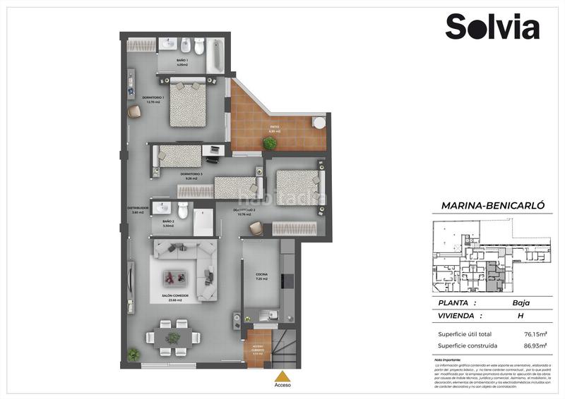 Foto c6c7ed52-9b25-4d9f-a204-e792b4095654. Appartement avec parking piscine dans Pueblo Benicarló