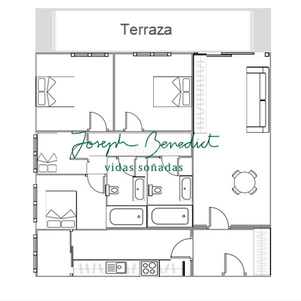 Foto f514927d-b0a7-4916-9a5c-4880d6764706. Piso esencia de verano en Baixador Castelldefels