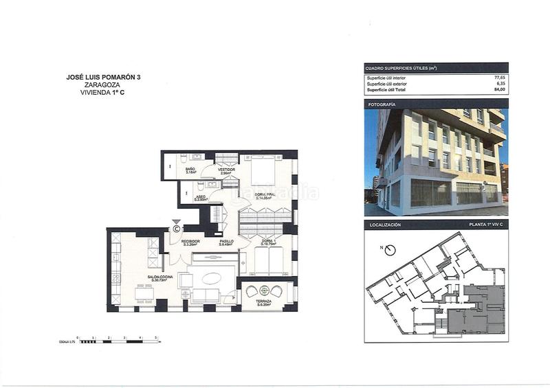 Foto e7bed4a2-c8ca-4fb9-a2d7-4a8f9ba323db. Piso en calle calle de josé luis pomarón herranz vivienda de dos dormitorios y salón cocina en jose luis pomarón. en Zaragoza