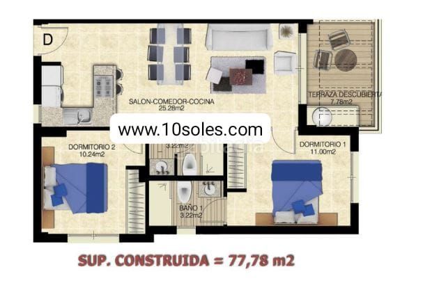 Foto eeea10a1-8a45-42d3-af9f-dede33f032f6. Apartament amb calefacció piscina a Antonio Machado Torrevieja