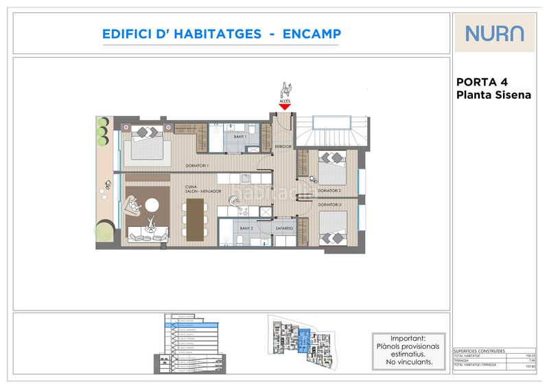 Foto 32091eb3-a5b1-4ed3-904e-ca5103522093. Apartament 100m<sup>2</sup> amb calefacció a Encamp Encamp
