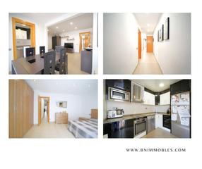 Flat in Sant Pere Nord. Un hogar reformado, con doble salida exterior y solo un vecino.