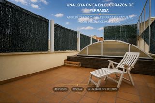Casa a Ca n'Aurell. Una joya única en el corazón de terrassa amplitud, luz y una ter