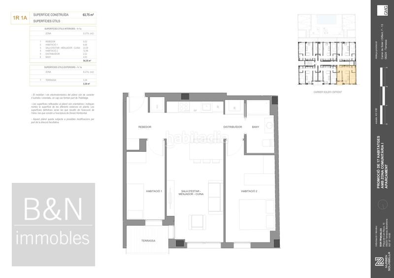 Foto 52d399bd-2c11-47a9-81ef-d5a471ed7fd7. Appartement dans La Cogullada Terrassa