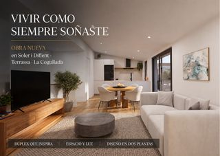 Zweistöckige Wohnung in La Cogullada. Un dúplex invertido pensado para vivir con amplitud, luz y comod