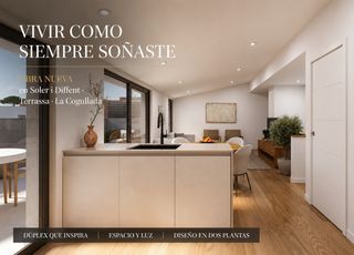 Zweistöckige Wohnung in La Cogullada. Un dúplex invertido pensado para vivir con amplitud, luz y comod