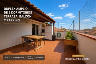 Dúplex a Roc Blanc. Exclusivo dúplex de grandes dimensiones con 5 dormitorios, terra