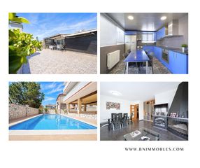 Penthouse in Els Avets-Can Serrafossà-Ximelis. Ático único con terraza de ensueño, vistas abiertas y piscina co