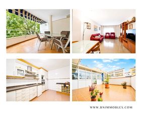 Piso en Ca n'Aurell. Una vivienda única a un paso del centro amplitud, terrazas y luz