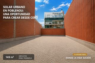 Terreny residencial a Poble Nou