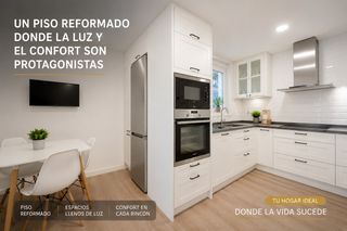 Flat in Egara. Un piso reformado donde la luz y el confort son protagonistas