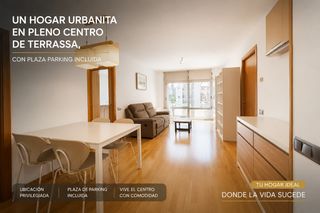 Flat in Barri del Centre. Un hogar urbanita en pleno centro de terrassa, con plaza parking