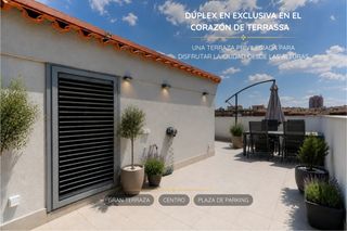 Duplex in Barri del Centre. Dúplex en exclusiva en el corazón de terrassa  una terraza privi