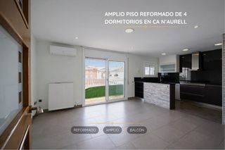 Pis a Ca n'Aurell. Amplio piso reformado de 4 dormitorios en ca naurell