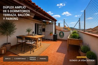 Duplex in Roc Blanc. Exclusivo dúplex de grandes dimensiones con 5 dormitorios, terra