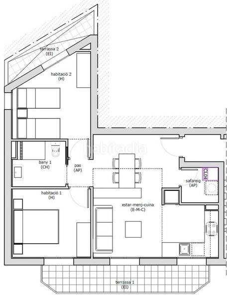 Foto 101488a4-69ad-477f-beff-8af5fc2d9d7d. Appartement dans plaza de la germandat 1 dans Canyamars Dosrius