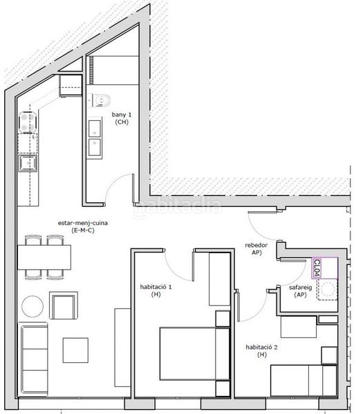 Foto f2afaf35-b08d-493f-a219-9ff3e88e7666. Appartement dans plaza de la germandat 1 dans Canyamars Dosrius
