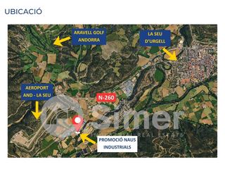 Bâtiment à usage industriel à Rialp