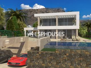 Maison à Golf Bahía. Nueva villa en proceso de construcción en sierra cortina de fine
