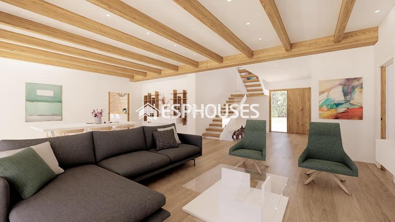 Foto c4f5437d-7463-49e5-84db-6d21e73be263. Casa proyecto de obra nueva con viñas y piscina. en Benissa