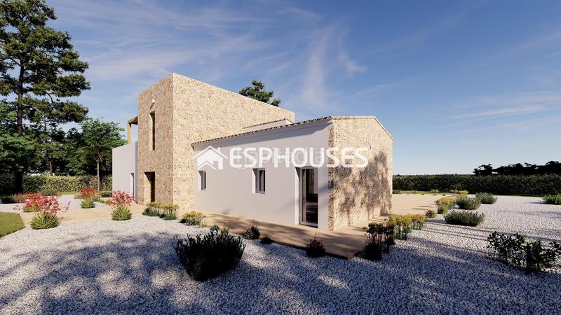 Foto f72c78fb-cf71-4f08-87d0-2c3d505906d8. Casa proyecto de obra nueva con viñas y piscina. en Benissa