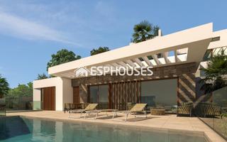 Maison à Rojales. Villa en construcción con piscina infinita