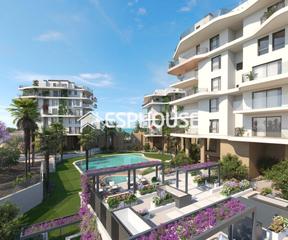Maison jumelée à Platja de Vila Joiosa. Adosado con jardín privado en villajoyosa