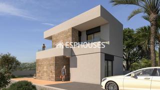 Casa a San Crispín. Proyecto de villas de obra nueva junto puig campana golf en fine
