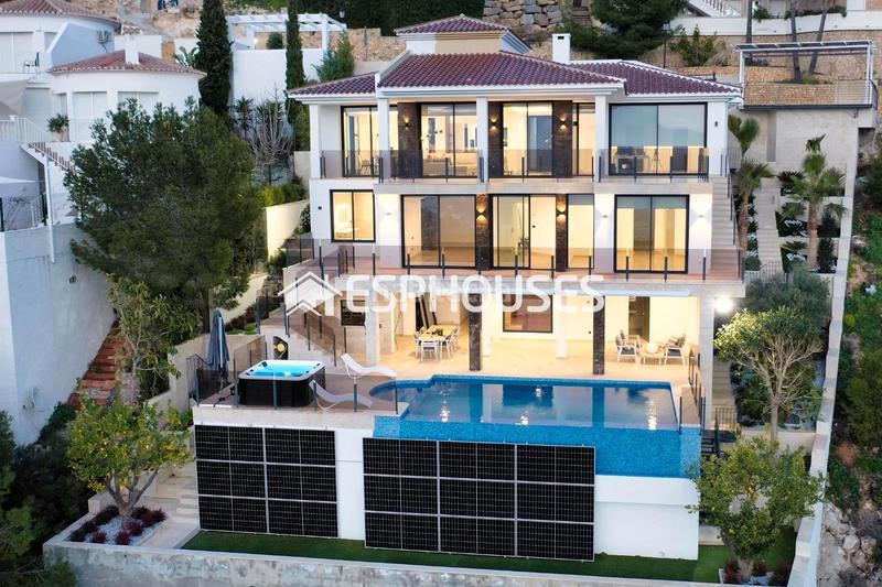 Foto 6e468b2a-bbfe-4fd7-9e5e-8662af760fed. Casa villa de lujo llave en mano de nueva construcción hills en Altea