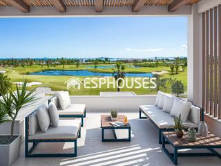 Apartament a Las Lomas de Rame-Bahía Bella. Apartamento en primera línea de golf en los alcázares