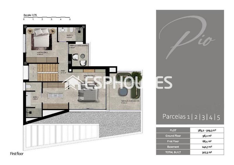 Foto 413286f0-6cc1-4353-a1c9-b8095fffb20b. Casa proyecto moderno de obra nueva en Polop