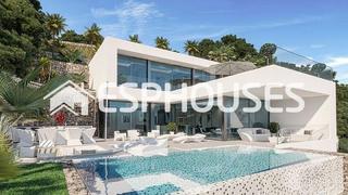 Casa a Maryvilla. Impresionante villa en calpe con vistas al mar