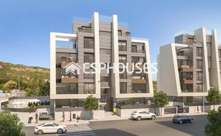 Apartament a Los Secanos. Complejo residencial de obra nueva con vistas al mar en guardama