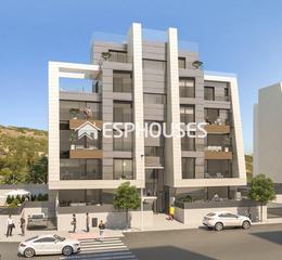 Planta baixa a Los Secanos. Complejo residencial de obra nueva con vistas al mar en guardama
