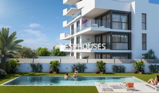 Rez-de-chaussée à Puerto Deportivo. Apartamento de obra nueva en planta baja junto a la pinada de gu