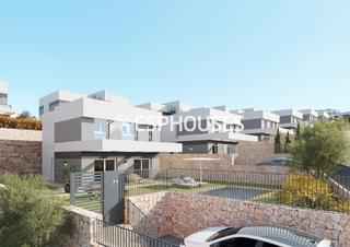 Maison à Balcón de Finestrat-Terra Marina. Chalet independiente de obra nueva en el balcón de finestrat