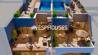 Àtic a Las Piscinas Naturales. Ático de obra nueva, de 3 dormitorios y piscina privada, en torr