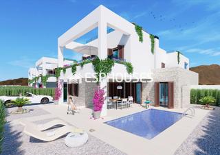 Casa adossada a San Juan de los Terreros. Villas pareadas en mar de pulpi fase ii