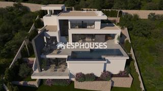 Maison à Cumbre del Sol. Villa de obra nueva con piscina privada y vistas al mar en benit