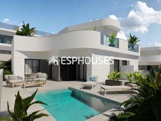 Maison jumelée à Los Balcones-Los Altos. Villa pareada de obra nueva en los balcones torrevieja