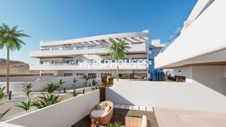 Haus in Las Lomas de Rame-Bahía Bella. Adosado de obra nueva, de 3 dormitorios en planta baja con jardí