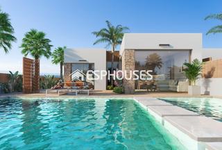 Haus in Las Lomas de Rame-Bahía Bella. Villa independiente de 3 dormitorios, de obra nueva, junto a la