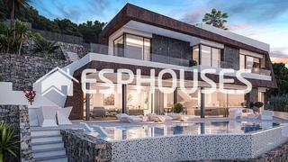 Casa a Maryvilla. Villa de lujo con vistas panorámicas al mar en calpe